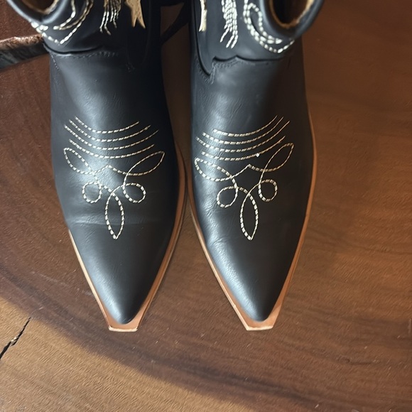 ShuShop Valencia Star Western Boots/ Size 9M - Picture 6 of 11
